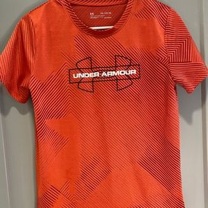 Under Armour UA boys shirt red